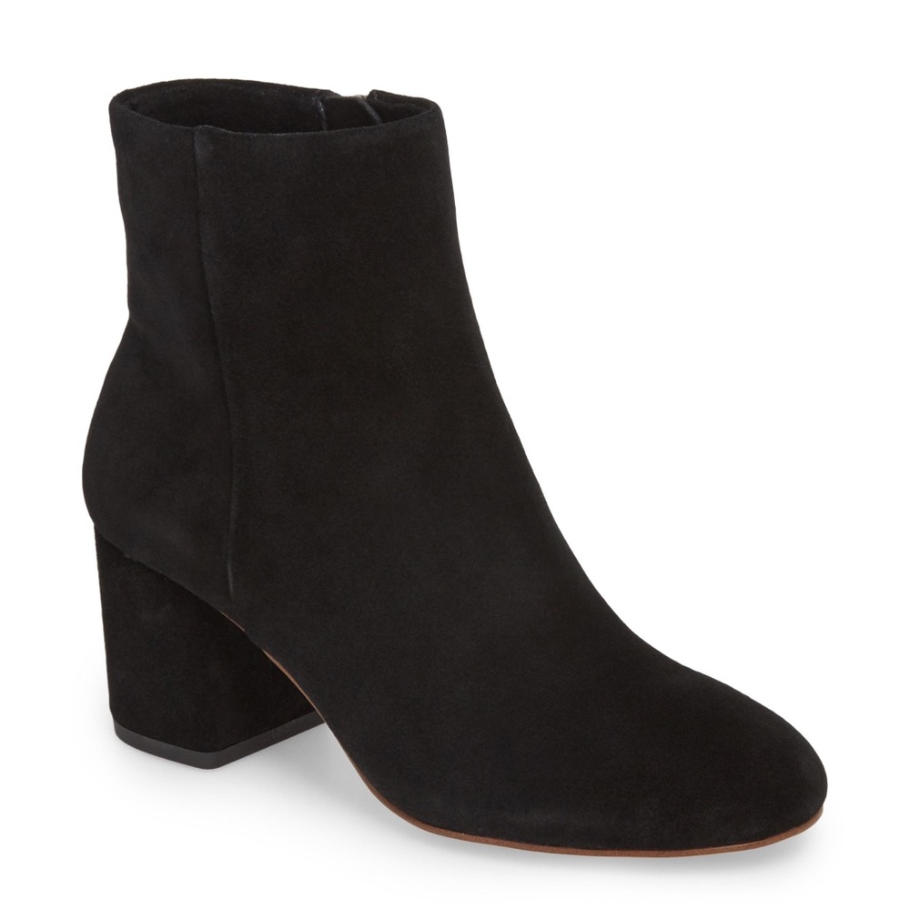 Splendid Black Suede Nixie Booties